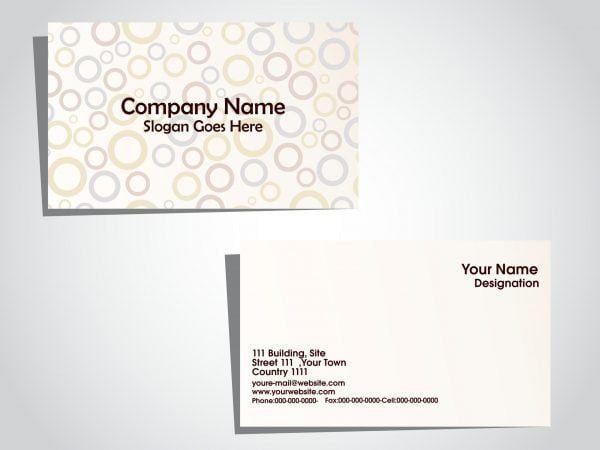 Business Card Sample