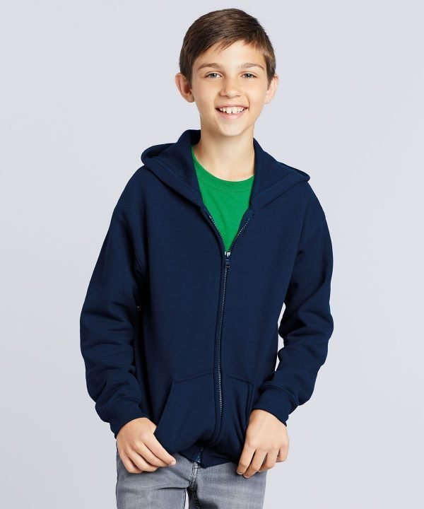 Heavy Blend™ youth full-zip hooded sweatshirt