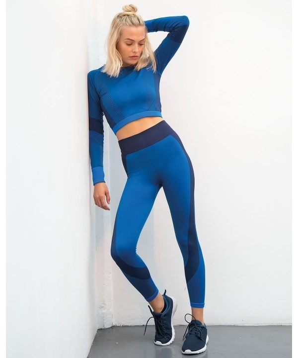 Women’s seamless panelled leggings