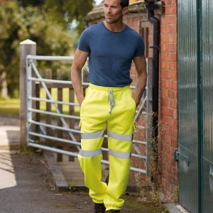 Hi-vis jogging pants