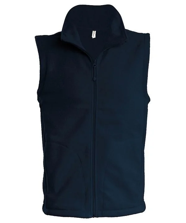 Luca zip-through microfleece gilet