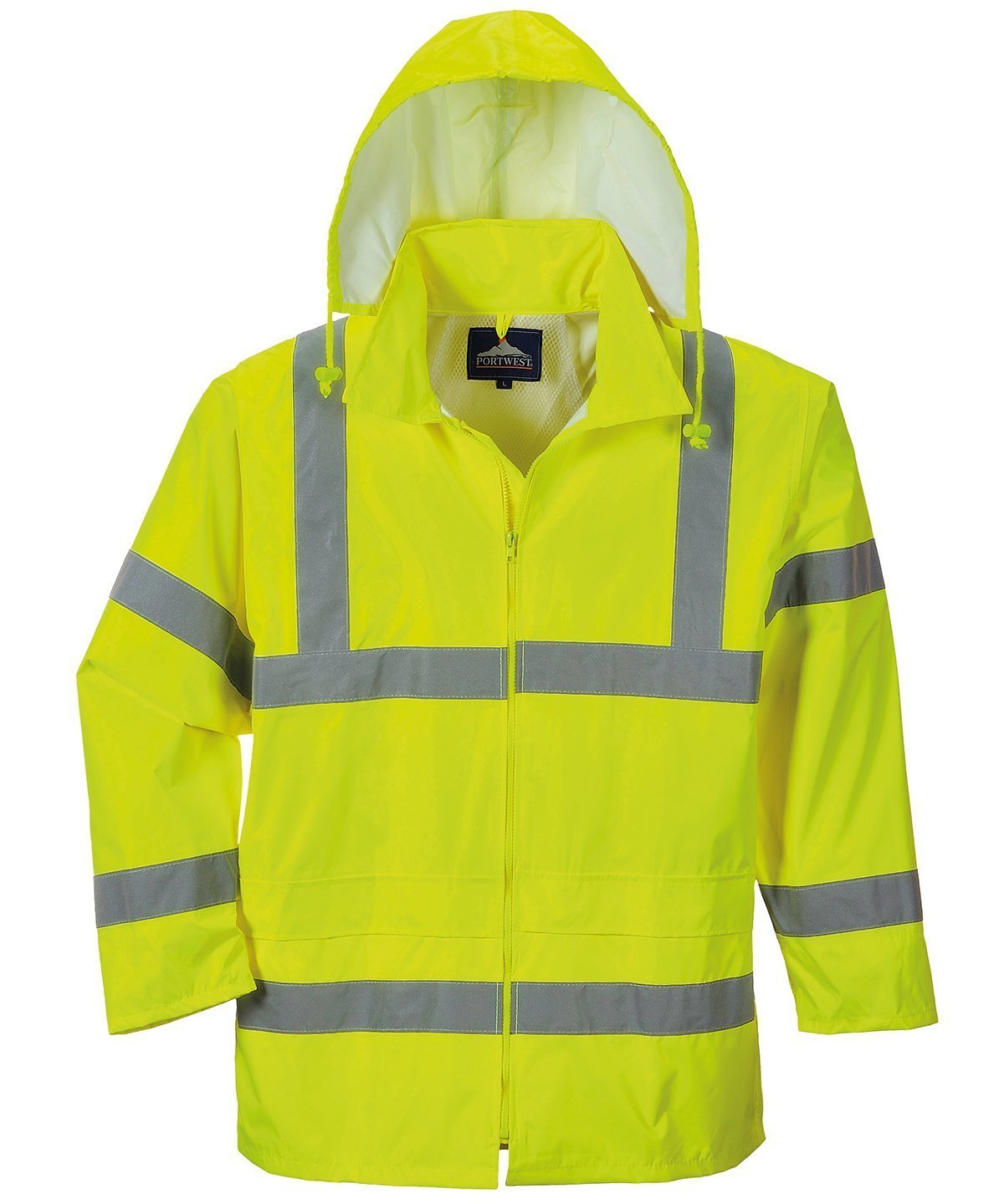 Hi-vis rain jacket  Huk Group Nuneaton