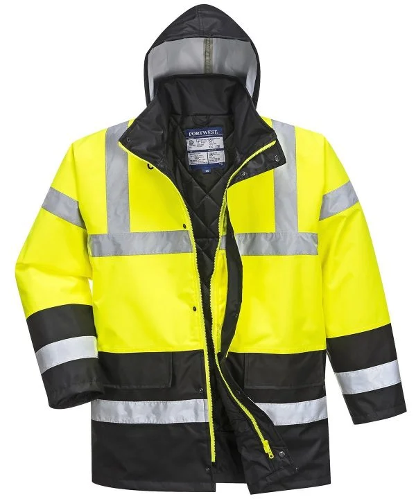 Hi-vis traffic jacket