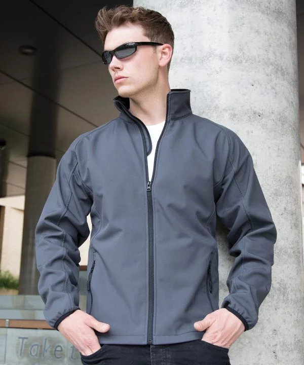 Core printable softshell jacket