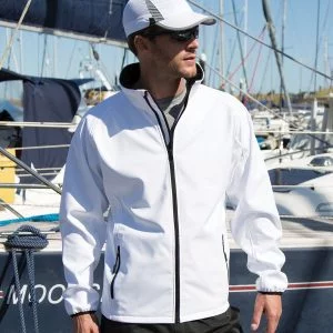 Core printable softshell jacket