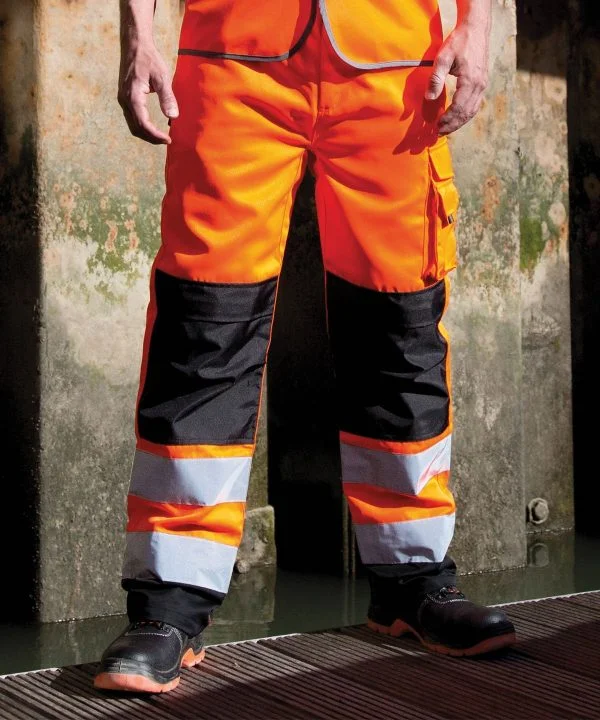 Safety cargo trousers