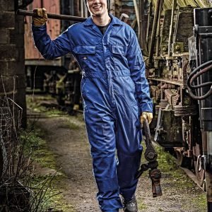 Redhawk economy stud front coverall