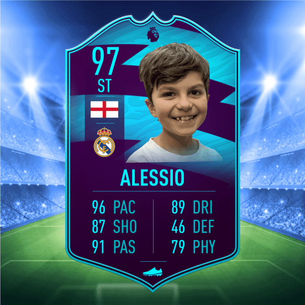 Personalised Fifa Card